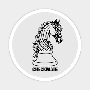 Checkmate - Horse Chess Piece Magnet